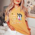 Be A Dutch Bunny Rabbit Mom Mother Women's Oversized Comfort T-Shirt Mustard