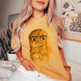 Gegagedigedagedago Chicken Nugget Meme Odd Dank Meme Women's Oversized Comfort T-Shirt Mustard