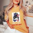 Isn't It Past Your Jail Time Sarcastic Quote Women's Oversized Comfort T-Shirt Mustard