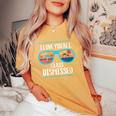 I Love You All Class Dismissed Teacher School Graduation Women's Oversized Comfort T-Shirt Mustard