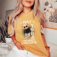 May 40Th Birthday 1984 Awesome Teddy Bear Women's Oversized Comfort T-Shirt Mustard