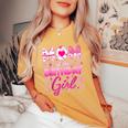 Mom And Dad Of The Birthday Girl Doll Family Party Decor Women's Oversized Comfort T-Shirt Mustard