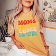 Moms On The Loose Girl's Trip 2024 Family Vacation Women's Oversized Comfort T-Shirt Mustard