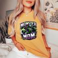 Monster Truck Race Racer Driver Mom Mother's Day Women's Oversized Comfort T-Shirt Mustard