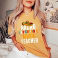 Nacho Average Music Teacher Cinco De Mayo Mexican Women's Oversized Comfort T-Shirt Mustard