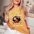 A Queen Was Born In June Birthday Costume For Women Women's Oversized Comfort T-Shirt Mustard