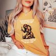 I Am The Storm Armor Of God Prayer Warrior Christian Woman Women's Oversized Comfort T-Shirt Mustard I Am The Storm Armor Of God Prayer Warrior Christian Woman Women's Oversized Comfort T-Shirt Mustard