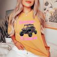 Utv 4 Wheeler Sxs Off Road Utv Passenger Princess Women's Oversized Comfort T-Shirt Mustard