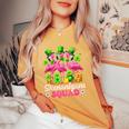 Groovy Shenanigan Squad Irish Flamingo St Patrick's Day Women's Oversized Comfort T-Shirt Yam