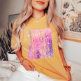 Taylor First Name I Love Taylor Girl Groovy 80'S Vintage Women's Oversized Comfort T-Shirt Yam