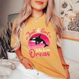 Vintage Orca Fish Lover Just A Girl Who Loves Orcas Women's Oversized Comfort T-Shirt Yam