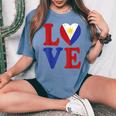 Filipino Patriotic & From Philippines Flag Country Women's Oversized Comfort T-Shirt Blue Jean