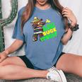 It Aint Gonna Suck Itself Tequila Lime Cinco De Mayo Women's Oversized Comfort T-Shirt Blue Jean