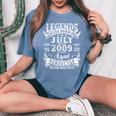 Legend Since July 2009 Vintage 15Th Birthday Boys Girl Women's Oversized Comfort T-Shirt Blue Jean