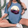 Jdm Skyline R33 Car Tuning Japan Tokio Drift Women's Oversized Comfort T-Shirt Blue Jean