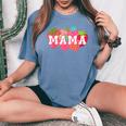 Mama Of The Berry First Birthday Strawberry Matching Couple Women's Oversized Comfort T-Shirt Blue Jean