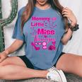 Mommy Miss Threenager 13 Bday Girls Salon Spa Makeup Party Women's Oversized Comfort T-Shirt Blue Jean