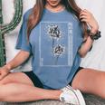 White Spider Lily In Japanese Grunge Anime Floral Aesthetic Women's Oversized Comfort T-Shirt Mustard