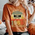55 Year Old Vintage 1969 55Th Birthday Cassette Tape Women's Oversized Comfort T-Shirt Yam