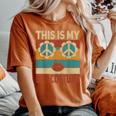 My 60S Costume 60 Styles 60'S Disco 1960S Party Outfit Women's Oversized Comfort T-Shirt Yam