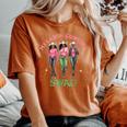 African Melanin Cowgirl Swag Black History Howdy Girl Women's Oversized Comfort T-Shirt Yam