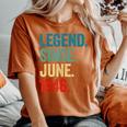 Awesome Since June 1946 Vintage 78Th Birthday Women Women's Oversized Comfort T-Shirt Yam