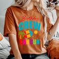 Cancun Trip Mexico Birthday Crew 2024 Beach Vacation Girl Women's Oversized Comfort T-Shirt Yam