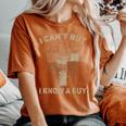 I Can't But I Know A Guy Jesus Cross Christian Believer Women's Oversized Comfort T-Shirt Yam