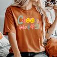 Choose Happy Positive Message Saying Quote Women's Oversized Comfort T-Shirt Yam