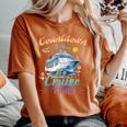 Countdown Is Over It's Cruise Time Husband Wife Women's Oversized Comfort T-Shirt Yam
