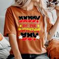 Dad And Mom Daddy Birthday Boy Mouse Family Matching Women's Oversized Comfort T-Shirt Yam
