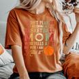 I Didn't Plan On Becoming A Basketball Mom Mother's Day Women's Oversized Comfort T-Shirt Yam