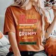 Never Dreamed That I'd Become A Grumpy Old Man Vintage Women's Oversized Comfort T-Shirt Yam
