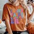 In My Fairy Godmother Era Best Godmother Mother's Day Women's Oversized Comfort T-Shirt Yam