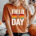 Field Day Colors Quote Sunglasses Boys And Girls Women's Oversized Comfort T-Shirt Yam