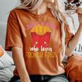 Fries Lover Just A Girl Who Loves French Fries Women's Oversized Comfort T-Shirt Yam