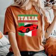 Fun Italian Exotic Supercar For Men And Children Women's Oversized Comfort T-Shirt Yam