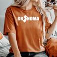 Grandma Grandma New Jersey Pride State Women's Oversized Comfort T-Shirt Yam