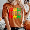Junenth 1865 African Boy Girl Kid Women's Oversized Comfort T-Shirt Yam