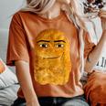 Gegagedigedagedago Chicken Nugget Meme Odd Dank Meme Women's Oversized Comfort T-Shirt Yam