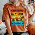 Goodbye 7Th Grade Summer Graduation Teacher Kid Women's Oversized Comfort T-Shirt Yam