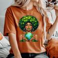 Green Mother Earth Day Gaia Save Our Planet Nature Recycling Women's Oversized Comfort T-Shirt Yam