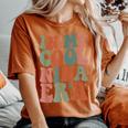 Groovy In My Cool Nina Era Grandma Retro Women's Oversized Comfort T-Shirt Yam