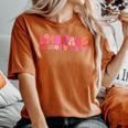 Groovy Embrace Neurodiversity Adhd Autism Asd Awareness Women's Oversized Comfort T-Shirt Yam