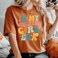 Groovy In My Jiu Jitsu Girl Era Jiu Jitsu Girl Women's Oversized Comfort T-Shirt Yam