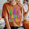 Happy Easter Day Bunnies Cute Bunny Girls Trendy 2024 Women's Oversized Comfort T-Shirt Yam