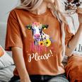 Heifer Please Farmer Cow Lovers Womens Women's Oversized Comfort T-Shirt Yam