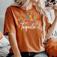 I'll Bring The Tequila Cinco De Mayo Mexico Group Matching Women's Oversized Comfort T-Shirt Yam