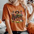 Junenth Black Queen African Melanin Black History Women's Oversized Comfort T-Shirt Yam