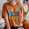 Level 4Th Grade Completed Hello 5Th Grade Last Day Of School Women's Oversized Comfort T-Shirt Yam